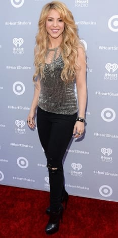 Celebrity Shakira Measurements